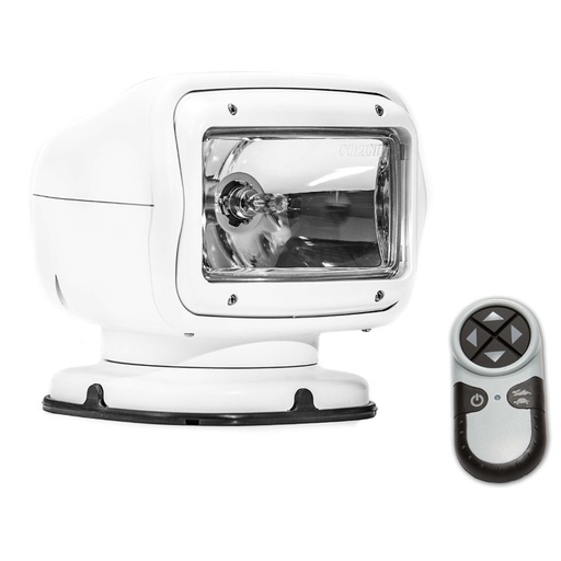 [2000GT] Golight 2000GT White Halogen Searchlight Permanent Mount, Wireless