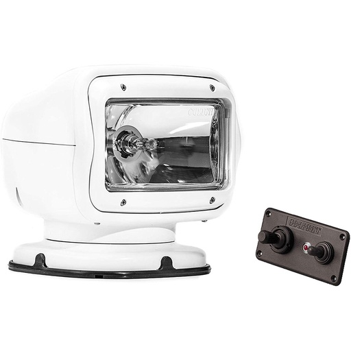[2020GT] Golight 2020GT White Halogen Searchlight Permanent Mount, Dash Remote
