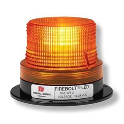 [220260-02] Federal Signal 220260-02 Firebolt Magnetic LED Beacon - Amber