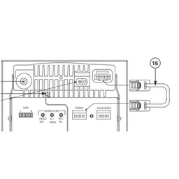 [3080137S02] Motorola 3080137S02 Radio Interface Cable - CDM