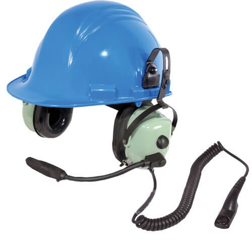 [40416G-62] David Clark 40416G-62 H6780-51 Radio-Direct Intrinsically-safe Hardhat Headset - APX, TRBO