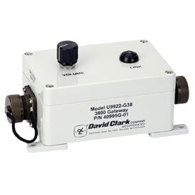 [40995G-01] David Clark U9922-G38 Wireless Gateway with Whip Antenna