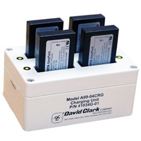 [41034G-02] David Clark 41034G-02 A99-14CRG 4 Bay Battery Charger Unit