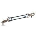 [5425R-1] Boston Leather 5425R-1 Anti-Sway Strap - Reflective