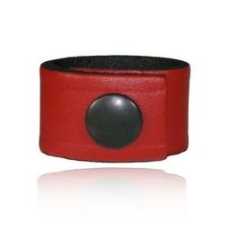 [5426-RED-1] Boston Leather 5426-Red Cord Keeper for Firefighter Radio Strap