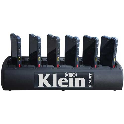 [6-SHOT-XP8] Klein 6-SHOT-XP8 Multi-Bay AC Charger - Sonim XP8