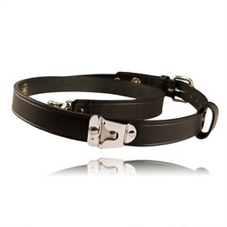 [6542-1-XL] Boston Leather 6542-1-XL Extra Large Firefighter Radio Strap - Mic Clip