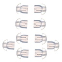 [67009254001] Motorola 67009254001 Replacement Ear Tips - Pack of 10