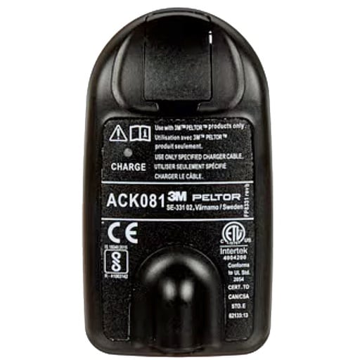 [ACK081B/1] 3M Peltor ACK081B/1 Rechargeable Battery Pack - LiteCom Plus, Pro III