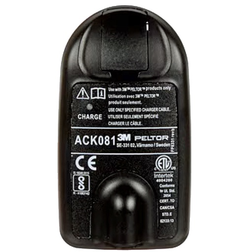 [ACK081B/1] 3M Peltor ACK081B/1 Rechargeable Battery Pack - LiteCom Plus, Pro III