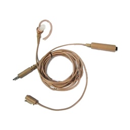 [BDN6668A] Motorola BDN6668 Beige 3-wire Surveillance Kit - 3.5mm