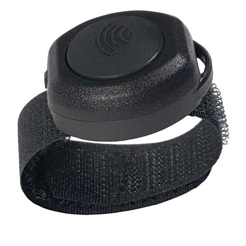 [BT-PTT-ZU-STRAP] Pryme BT-PTT-ZU-STRAP MINI Bluetooth Push-to-Talk, Velcro - Zello, Wave