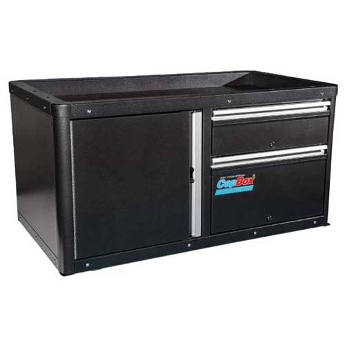 [C47-301] CTech C47-301 CopBox Command 2 Drawer Aluminum Cabinet