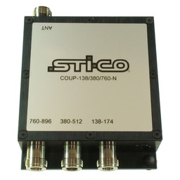[COUP-V-U-C] STI-CO COUP-V/U/C Tri-band VHF/UHF/700/800 Antenna Coupler
