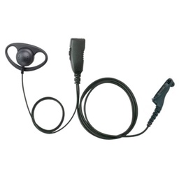[DRNG-1WE-M12] Magnum D-Ring 1-Wire Economy Earpiece, Mic - APX 900, XPR 6000