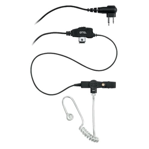 [E1-EA2MS131] OTTO E1-EA2MS131 1-Wire Earphone Kit, Acoustic Tube - Motorola 2 Pin