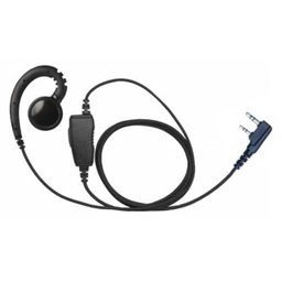 [EHS-1W-K] Magnum EHS-1W-K Swivel Earpiece, Mic - Kenwood NX-P1202, NX-P1300, TK-2400, TK-3400