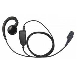 [EHS-B1W-H6] Magnum EHS-B1W-H6 Braided Swivel Earpiece, Mic - Hytera, L3Harris