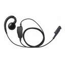[EHS-B1W-H7] Magnum EHS-B1W-H7 Braided Swivel Earpiece, Mic - Hytera HP6, HP7, L3Harris