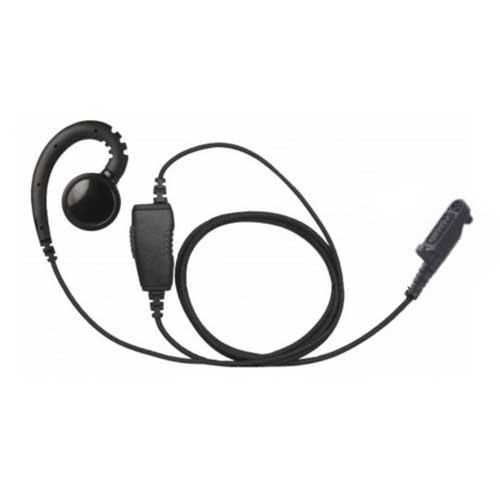 [EHS-B1W-H7] Magnum EHS-B1W-H7 Braided Swivel Earpiece, Mic - Hytera HP6, HP7, L3Harris