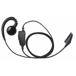 [EHS-B1W-K1] Magnum EHS-B1W-K1 Braided Swivel Earpiece, Mic - Kenwood