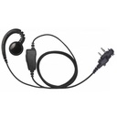 [EHS-B1W-S3A] Magnum EHS-B1W-S3A Braided Swivel Earpiece, Mic - Icom F3001/F4001