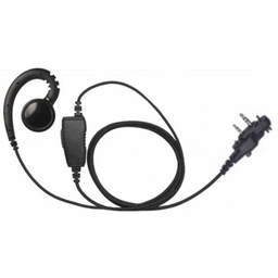 [EHS-B1W-S3A] Magnum EHS-B1W-S3A Braided Swivel Earpiece, Mic - Icom F3001/F4001
