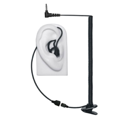 [EP-MS1A-B] EPC EP-MS1A-B Micro Sound 1A Tubeless Listen-only Earpiece, 3.5mm