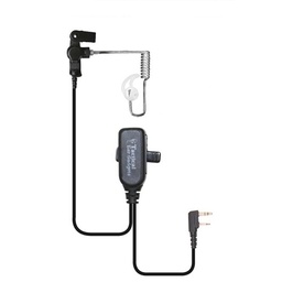 [EP1301] EPC Hawk EP1301 Lapel Mic, Acoustic Tube - Kenwood 2 Pin