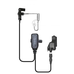 [EP1323EC] EPC Hawk EP1323EC Lapel Mic, Quick Release Adapter - Motorola XTS