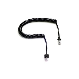 [HLN9560A] Motorola HLN9560 10.5 ft Extended Coil Cord For Palm Mics