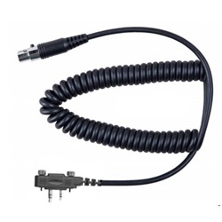 [HSN4B-CBL-S3A] Magnum HSN4B-CBL-S3A Headset Cable - Icom 2 Pin