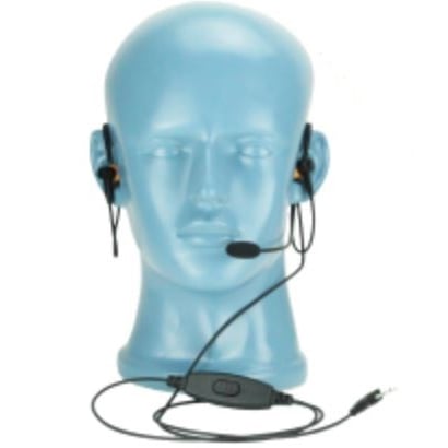 [IEHS-M] Magnum IEHS-M Dual In-Ear Headset, Boom Mic - Motorola CP, DTR