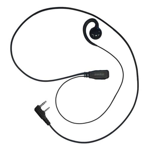 [K1-S1W-EH5] Impact K1-S1W-EH5 Swivel Earhook, Mic, PTT - Kenwood, NX-P1202, NX-P1300, TK-2400, TK-3400