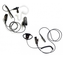 Impact P1W 1-Wire Surveillance Kit, PTT, Mic - Kenwood