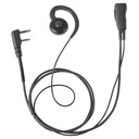 [LMC-1GH-01] Pryme LMC-1GH-01 Swivel Earpiece, Mic - Kenwood, Relm 2-Pin