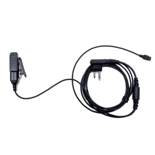 [M1-G2W] Impact M1-G2W 2-Wire Surveillance PTT, Snaptight - Motorola 2-Pin