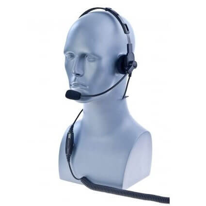 [M17-POH-2] Impact M17-POH-2 Over-the-Head Single Ear Headset - Motorola XPR 3300e, 3500e