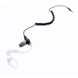 [M6-PLO-AT1] Impact M6-PLO-AT1 1-Wire Listen-Only Acoustic Tube Earpiece -3.5mm Threaded Plug