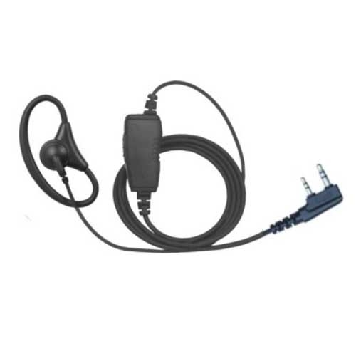 [MAD-1W-K] Magnum MAD-1W-K Adjustable D-Ring, In-line Mic - Kenwood 2-pin