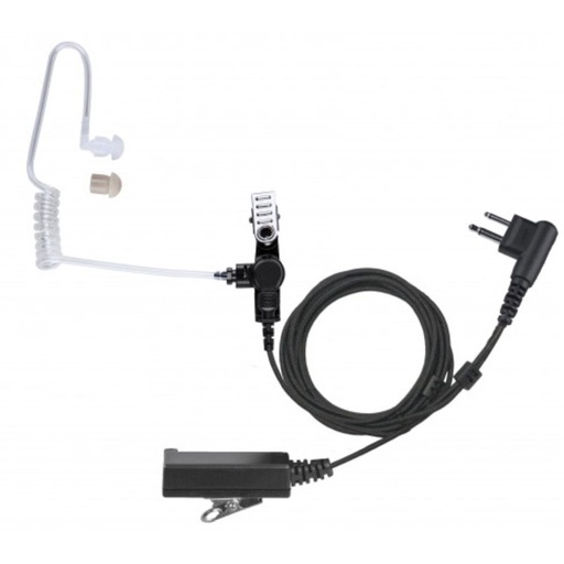 [MAT-B2W-M] Magnum MAT-B2W-M Braided 2-Wire Earpiece, PTT, Tube - Motorola CP200d, BPR40