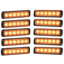 [MPS61U-A-10PK] Federal Signal MPS61U-A MicroPulse Ultra Amber - 10 Pack