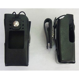 [MR8100-3BW] AWE MR8100-3BW Leather Case, Swivel - Motorola HT1250
