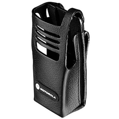 [PMLN5030B] Motorola PMLN5030 Leather Case 3 inch Fixed Loop - XPR 6350