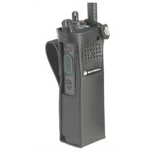 [PMLN5660B] Motorola PMLN5660 Leather Case Fixed Belt Loop - APX 6000