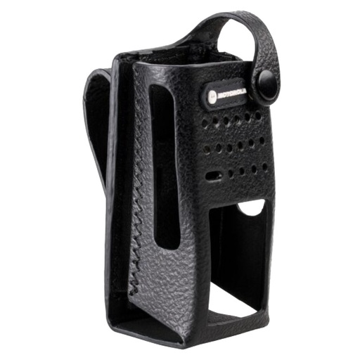 [PMLN5863A] Motorola PMLN5863 Leather Case 3 inch Fixed Belt Loop - XPR 3500e