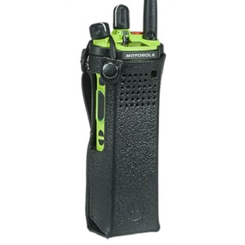 [PMLN5879A] Motorola PMLN5879 Leather Case Fixed Belt Loop - APX 6000XE