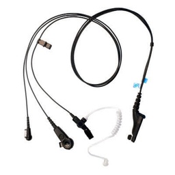 [PMLN6123A] Motorola PMLN6123 Black 3 Wire Surveillance Kit, Acoustic Tube