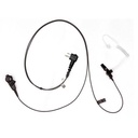[PMLN6536A] Motorola PMLN6536 Black 2-Wire Earpiece, Mic, PTT, Tube - CP100d