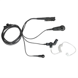[PMLN6754A] Motorola PMLN6754 Black 3-wire Surveillance Kit - R5, XPR 3300e/3500e